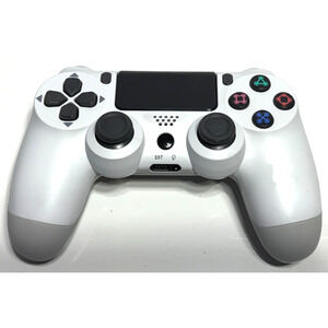 Wireless Gaming Controller – Rechargeable – White/Gray